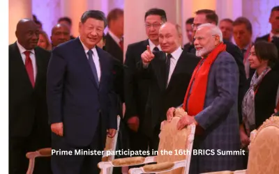 16th BRICS Summit: PM Modi’s Vision for Global Cooperation